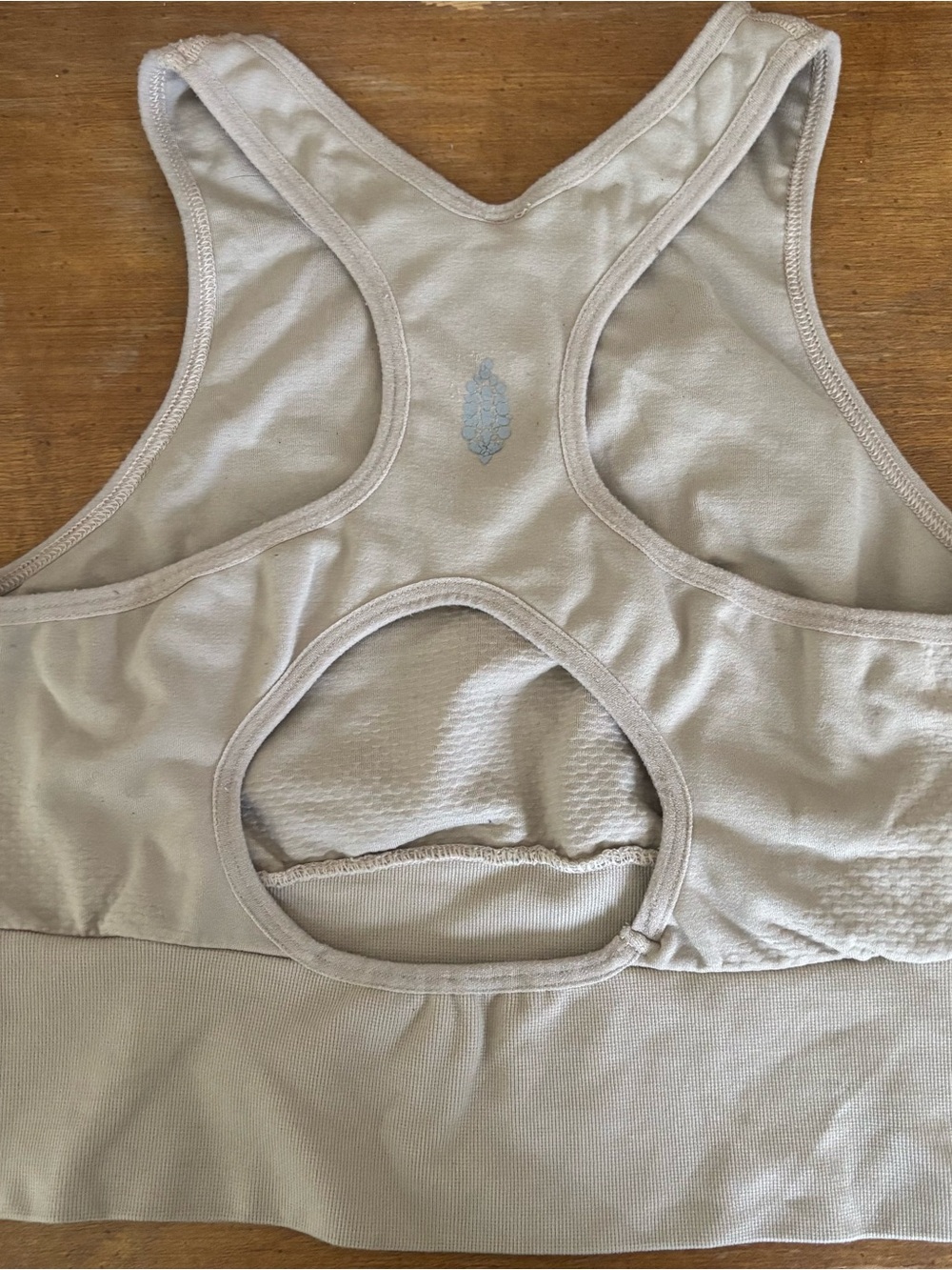 FP Movement by Free People Racerback Bralette in Light Beige